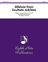 ALLELUIA FROM EXULTATE JUBILATE TWO FLUTES/TWO CLARINETS cover